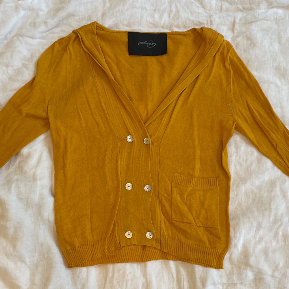 Rachel Comey Sailor Collar Cardigan Sz Small